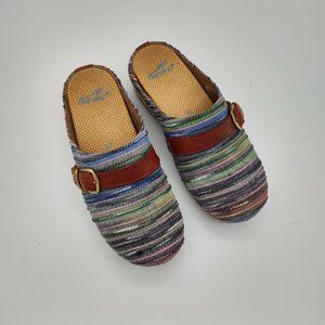 Dansko Vegan Multi-colored Mules